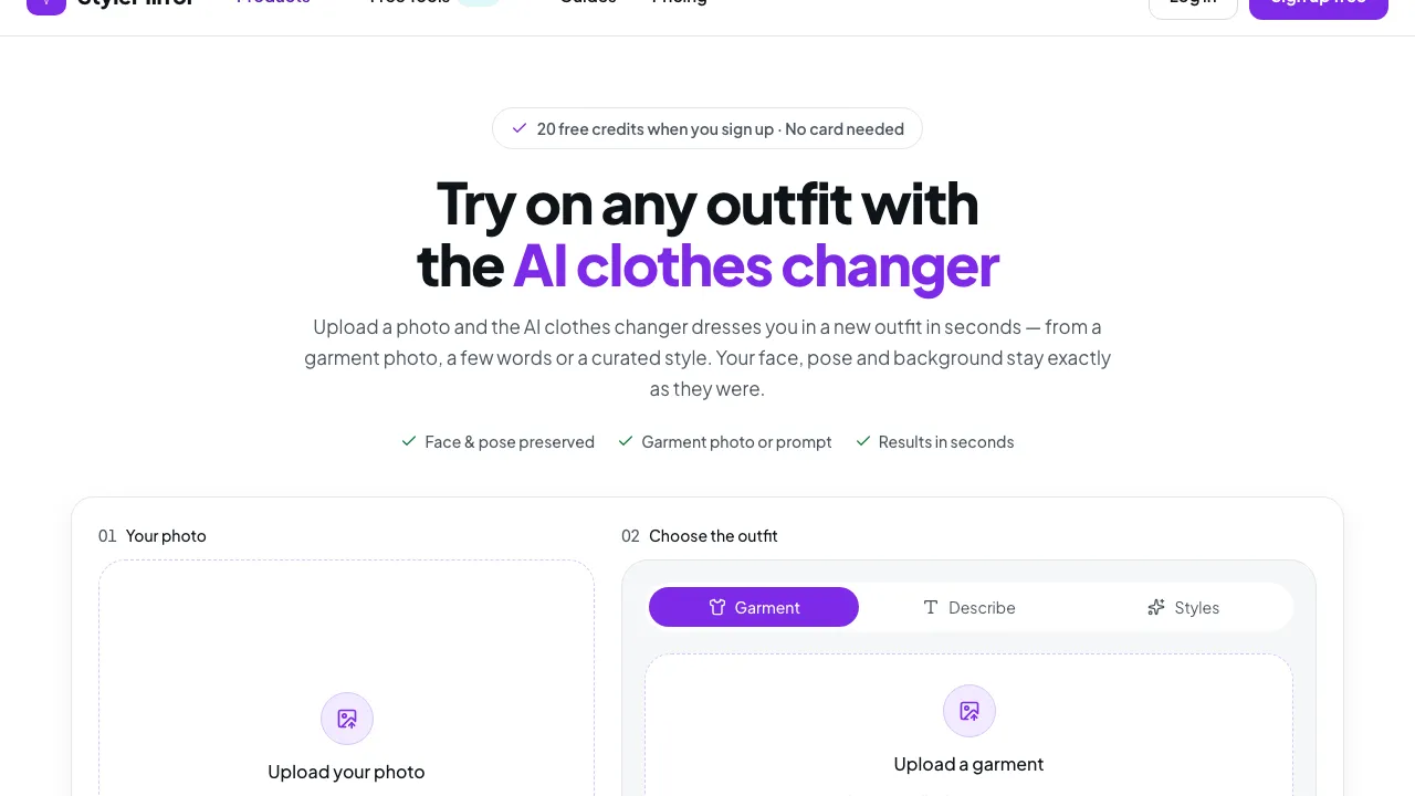 AI Clothes Changer — Change Clothes in Photos Instantly with AI