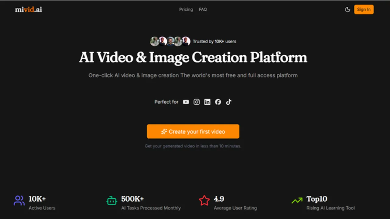Brandon Thompson — AI Video & Image Creation Platform
