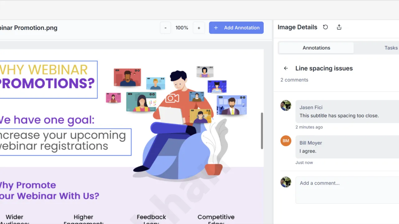 Boast Image — Boast Image is the visual feedback tool clients actually complete—they click a link and annotate your web pages, images, and PDFs directly, no account or training required.
