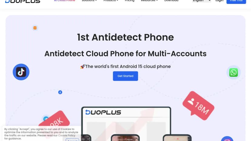 DuoPlus Cloud Phone thumbnail