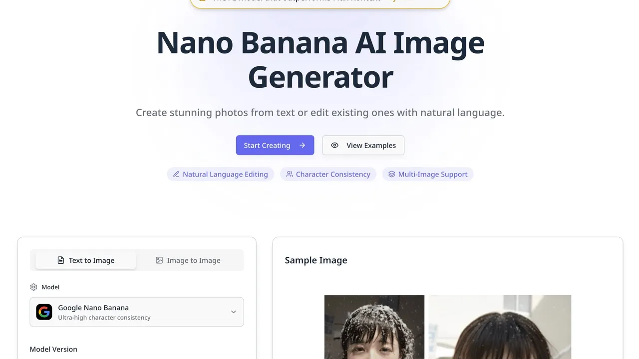 Professional AI Photo Editing with Nano Banana — Transform your creative ideas into high-resolution visuals and perform precise local edits using simple natural language commands.