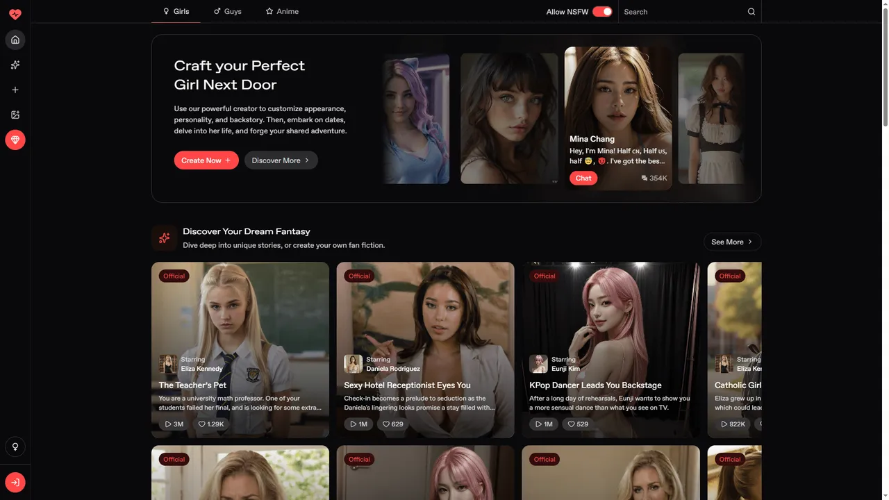Nectar AI — Create your perfect dream companion in just seconds!