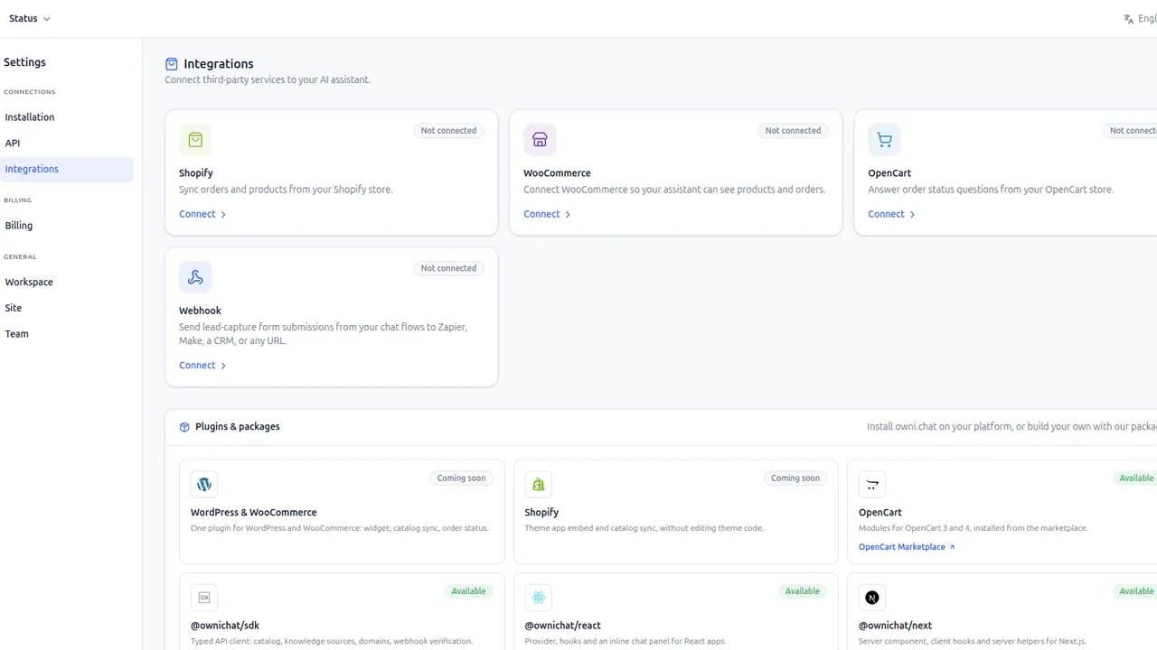 owni.chat — Turn every conversation into revenue