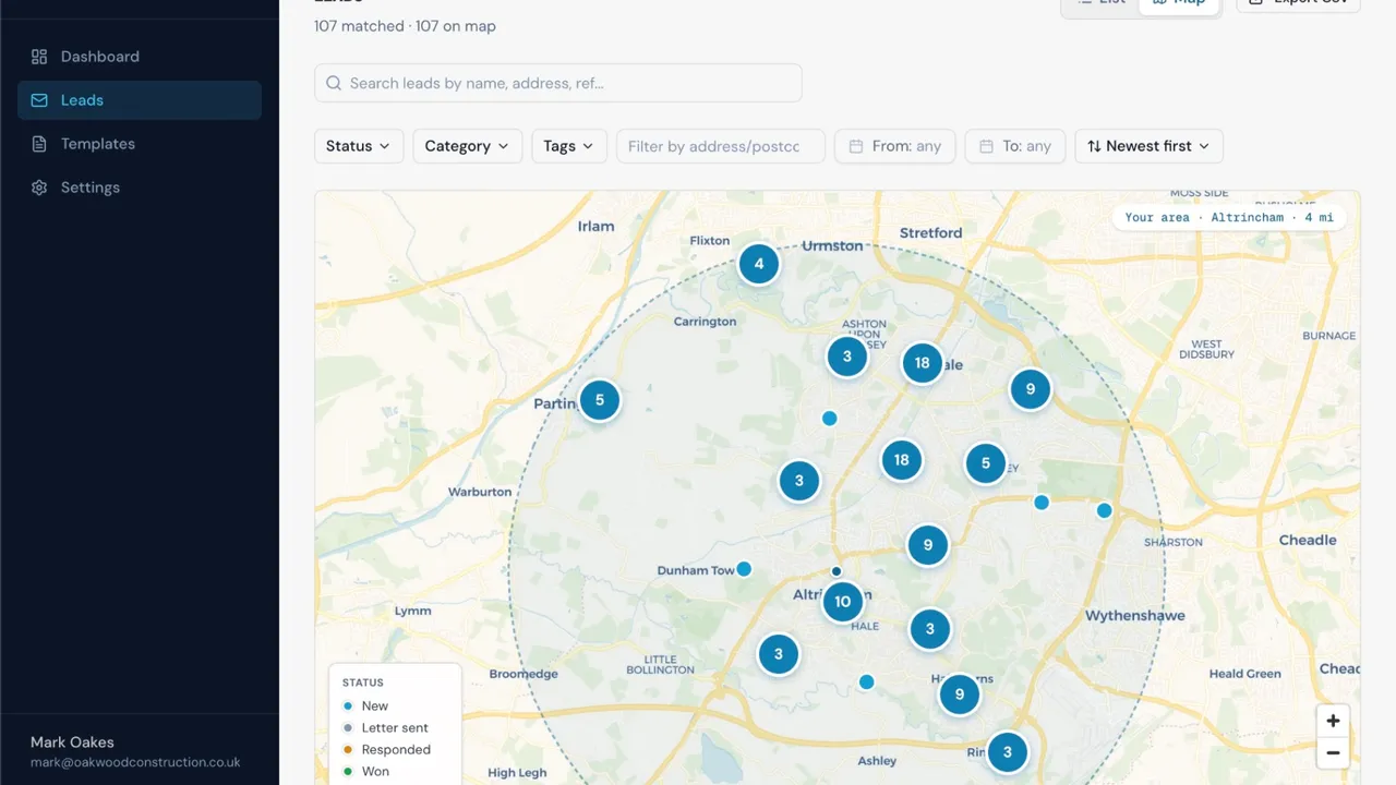 PlanPost — Your next job just hit the planning portal. The homeowner doesn't know you exist yet.