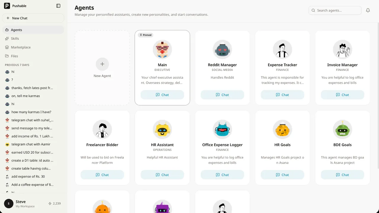 Pushableai — AI Assistants That Run Your Business in the Background