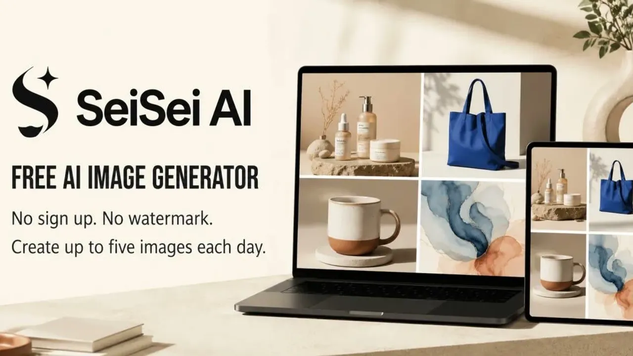 SeiSei AI — SeiSei AI is a free AI image generation website that allows users to create high-quality images from text without registration and without watermarks.