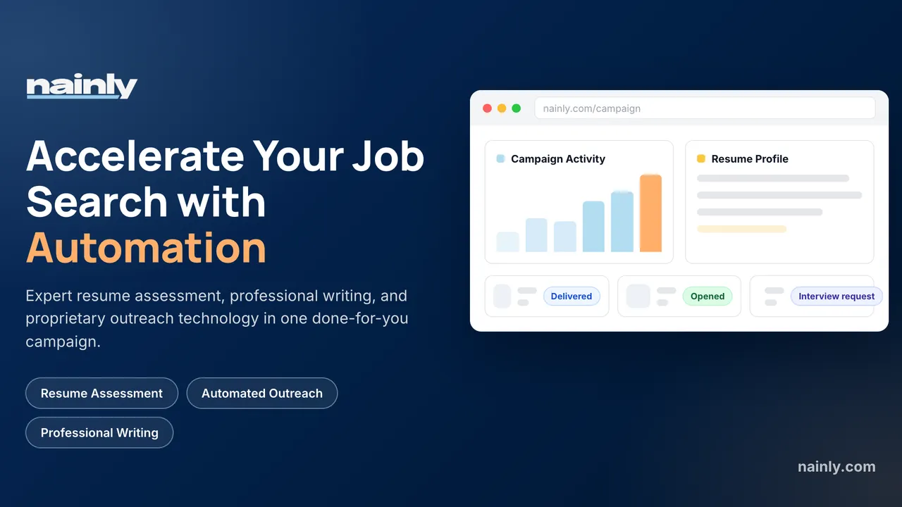 Nainly — Accelerate your job search with automation