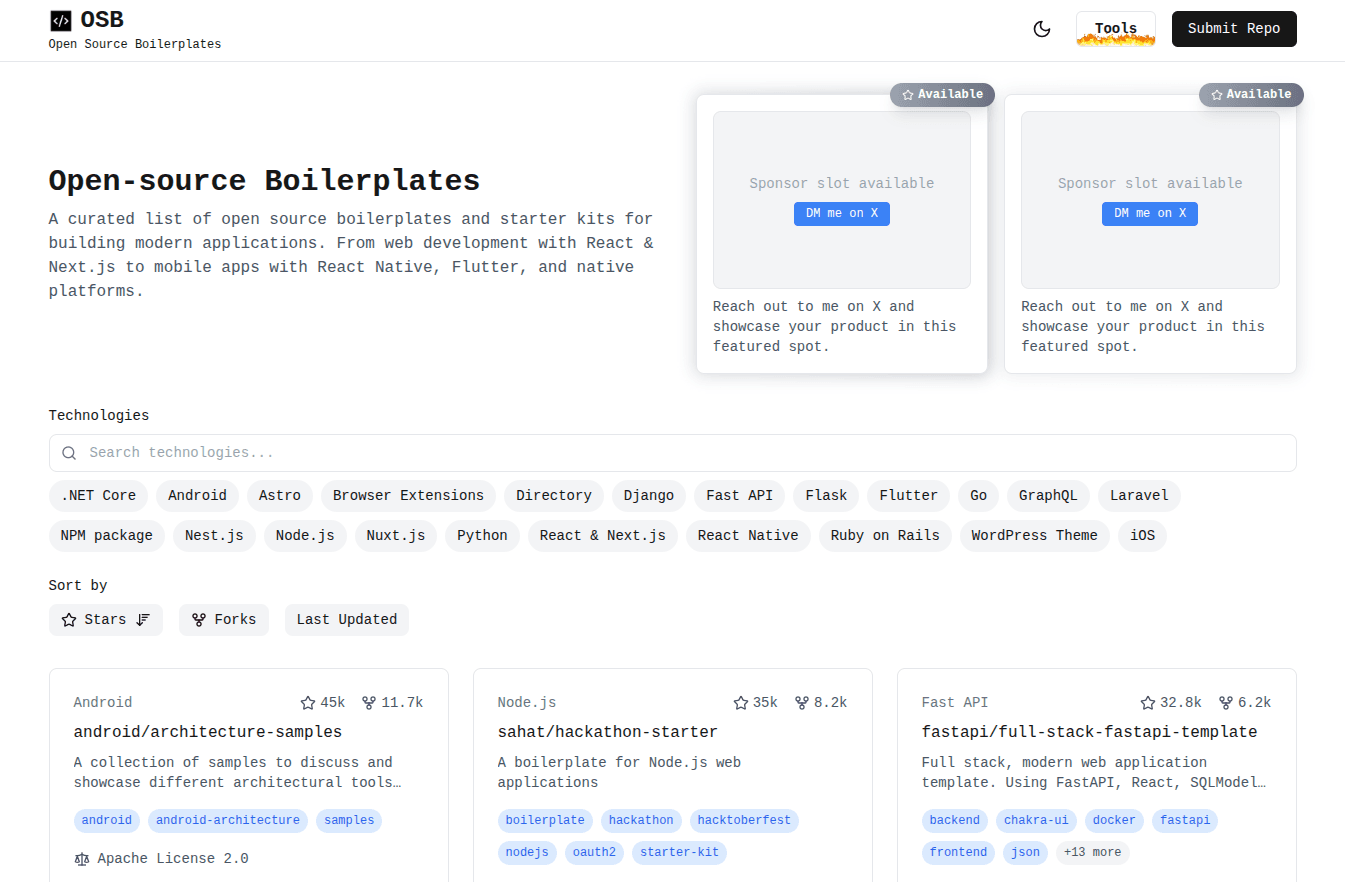 Opensource Boilerplates - Image 1