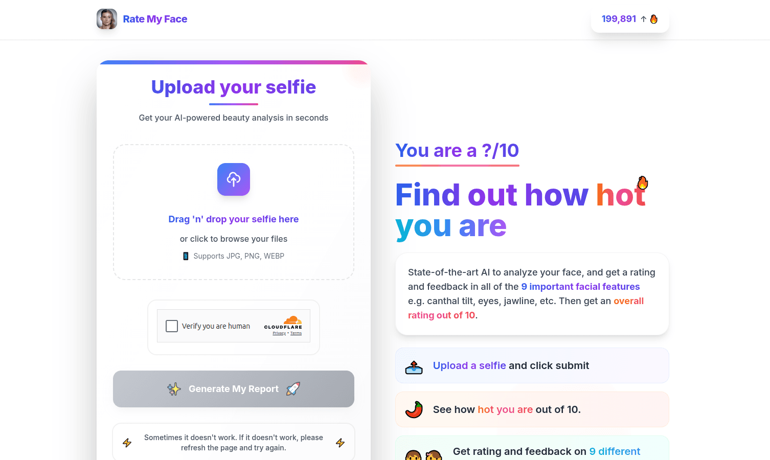 Rate My Face - Image 1